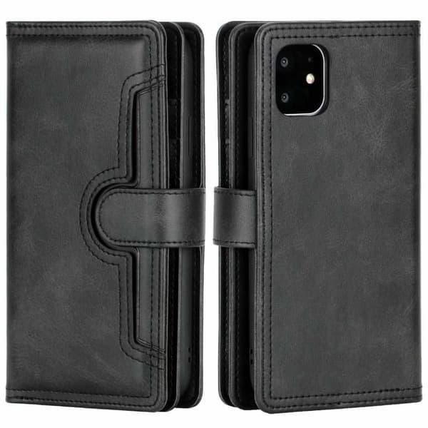 Kompatibel med iPhone 12 Mini Pung Etui 10 Rum Array V3 Rosenguld 150