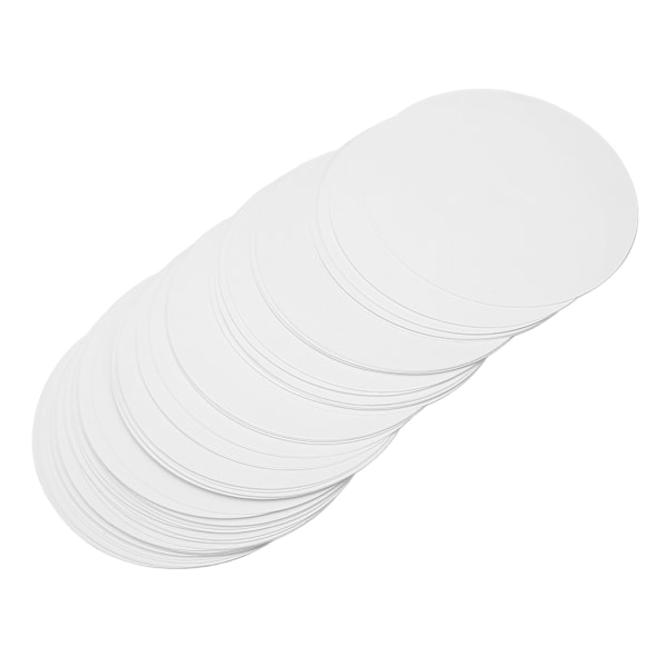 100 kpl Nappimerkki Kalvo Pyöreä Suojaava Läpinäkyvä Nappikalvo Pinssimerkeille Jääkaappimagneeteille 44mm / 1.7in