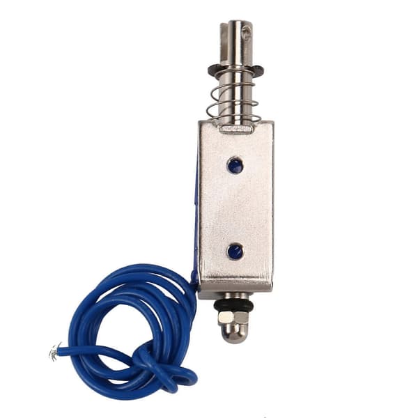 6X Solenoidi Sähkömagneetti Push/Pull 10 mm DC 12 V 2,1 kg Voima
