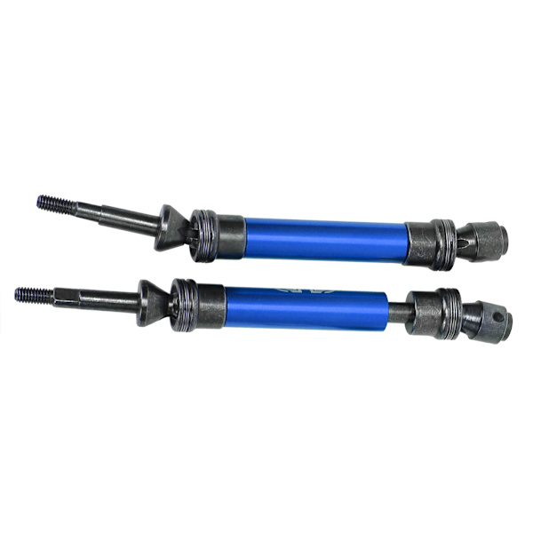 Drivaksel i aluminium og stål for RC-biler, passer til ECX 2WD 1/10 RC Hobby Car, blå