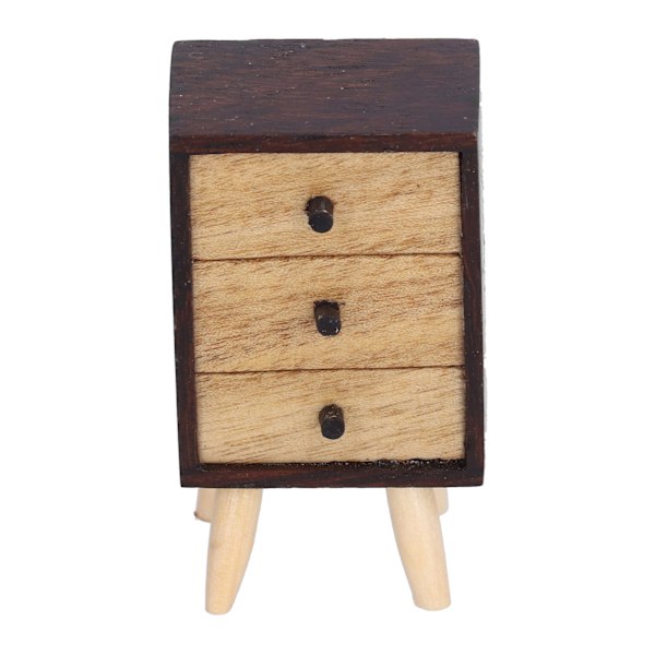 1:12 Dockskåp Lådskåp Skänk Miniatyr Möbeldekoration Tillbehör