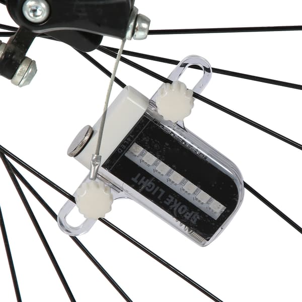 14 LED Plastic Flash Bicycle Light Bike Wheel Spoke Light 30 Patterns Cycling Accessories Black