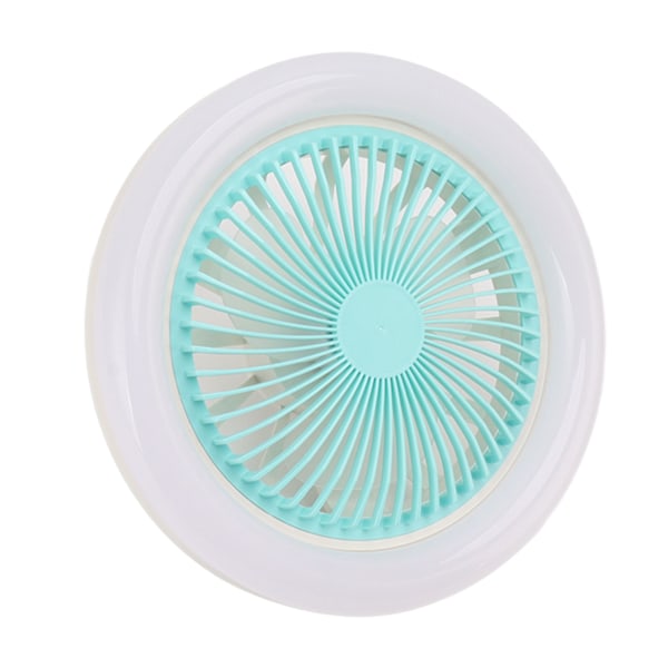 9,8 tuuman kattotuuletin Valo Pieni E27 36W Hiljainen Säädettävä LED-kattotuuletin Lastenhuoneeseen Makuuhuoneeseen 86‑265V Sininen