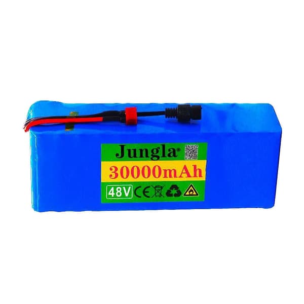 48V 30Ah 30000mAh Litiumjonbatteripaket Elcykel Elcykel[LD] EU ChargerT60