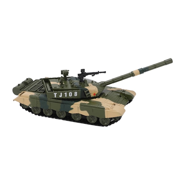 Tilbagetrækningskampvogne Model Legering Militær Tank Kampvogn Legetøj med Lys og Lyd til Militære Fansdrenge