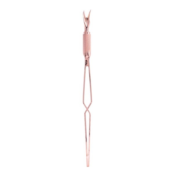 Negleforming Nagelfjerningstang i rustfritt stål Nail Art Tool (roségull)