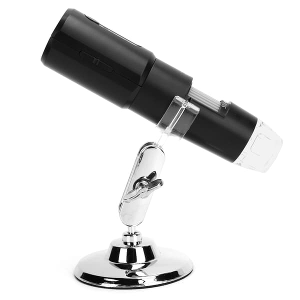 WiFi Wireless Microscope Portable 1000X Zoom Magnification 8 LED Magnifier with Stand