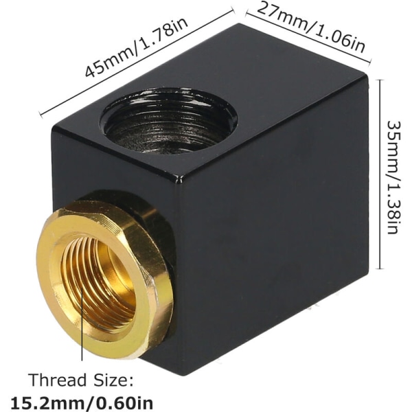 Pneumatiska komponenter QE-04 4-punktsportsdiameter snabbavgasventil