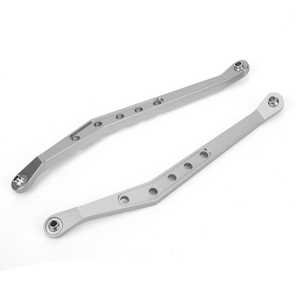 Övre upphängningslänkar i aluminiumlegering för fjärrstyrd biltillbehör för 1/10 Axial 90018 RC Crawler Silver
