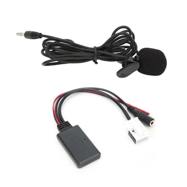 Bluetooth 5.0 AUX-kabeladapter Håndfri med mikrofon Erstatning for Citroen Berlingo/Jumpy/C2/C5