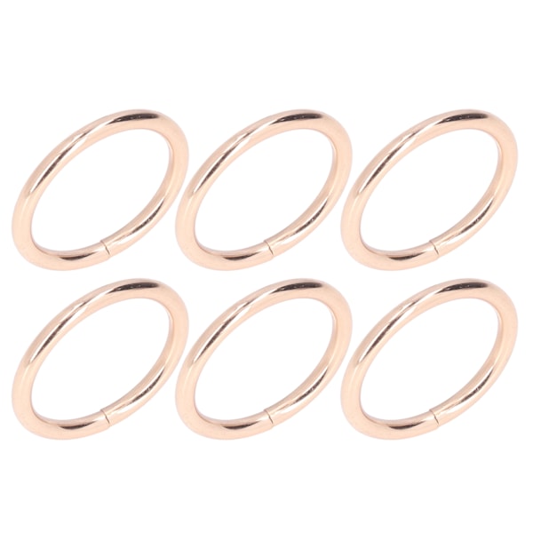 20 stk Metallringer 4x32mm Jern Solid Holdbar Multifunksjonell Utsøkt Metall O-ringer Gull