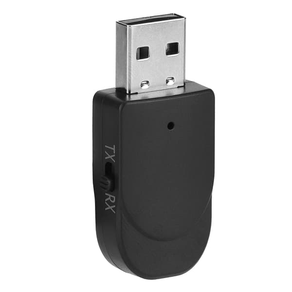Bluetooth Audio Mottaker Sender 2 i 1 USB Stereo Musikk Trådløs Adapter for Bil TV Datamaskin