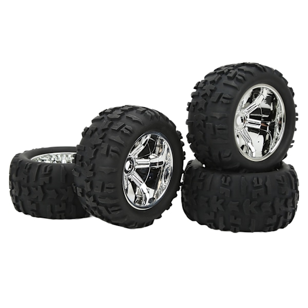 4 kpl RC-kumirenkaat Vahva iskunvaimennus Kestävä vaihto-kumirenkaat Traxxas Maxx Arrma Kraton 1/8 1/10 RC-autolle