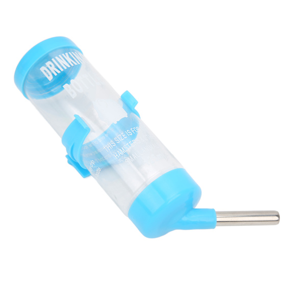 Hamster Vattenflaska Dispenser Automatisk Droppande Dricksfontän för Hamster för smådjur Blå 125ML