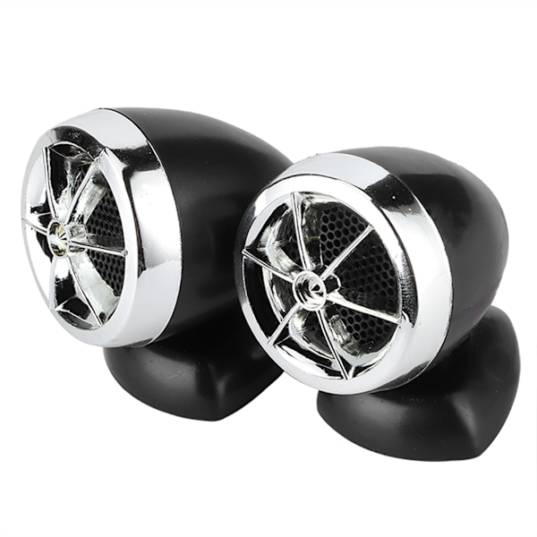 1200W 12V Diskant Mini Horn Musik Dome Högtalare för Bils ljudsystem Silver