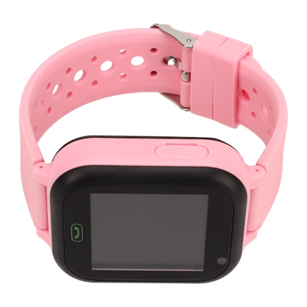 Børne Intelligent Stemmeur IP67 Vandafvisende Tracker Touchscreen Børn Smart Alarmur Rosa
