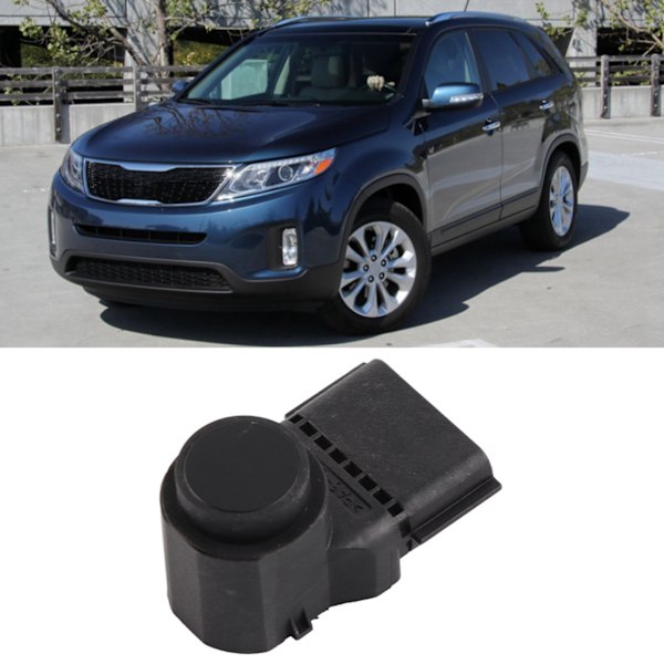 Svart PDC bilparkeringssensor 95720-2P500 Ersättningstillbehör för Kia Sorento 2014