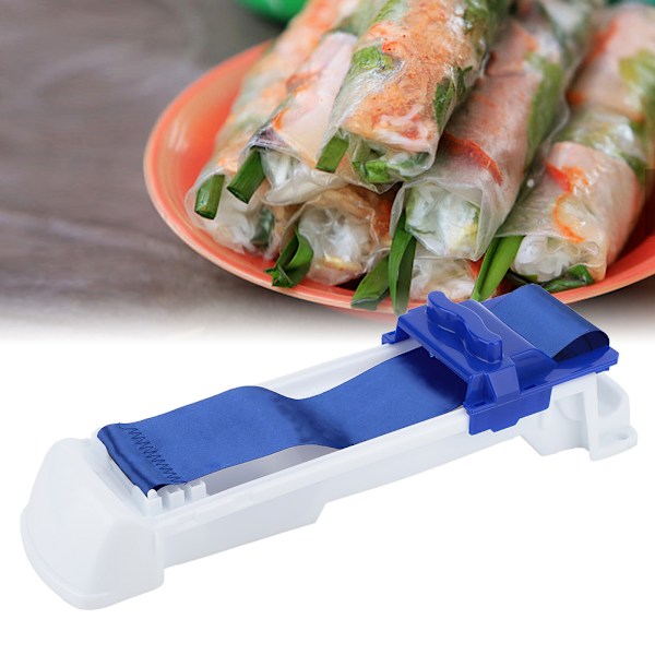 DIY Plast Grøntsags- og Kødrulleværktøj Sushifremstilling Hjemmekøkkenværktøj (S)