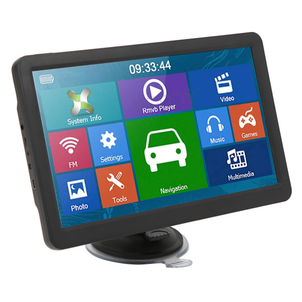 9 tom GPS-navigation 256MB+8GB touchskærm 800x480 til Windows CE 6.0 Universal til personbil 220V