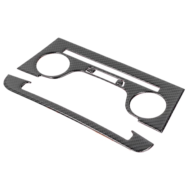 4 st Luftkonditioneringspanel Trim CD Panelram Kolfiberdekor Passar Dodge Charger 2011-2014