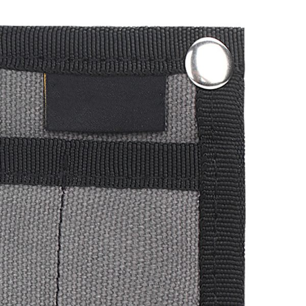 Bärbar EDC-väska Lättviktig Kompakt Vikbar Snygg Förvaringskortfodral EDC-Pung för Dagligt Bärning Mörkgrå