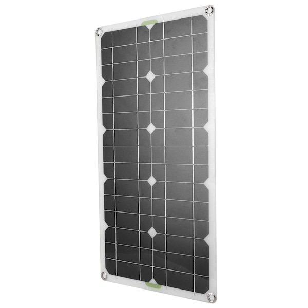 Universal Bärbar Solpanel Laddare Pad Monokristallin 28W USB Uttag Vattentät