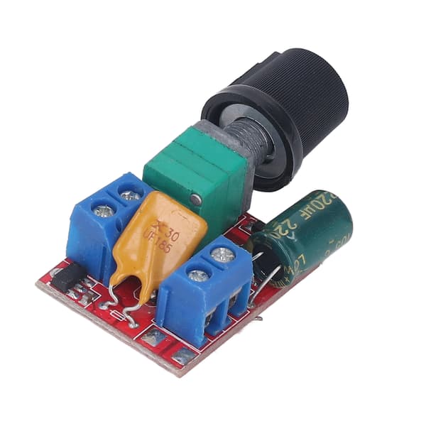 Motor Speed Controller PWM Controller Self-Resetting Fuse 1% to 100% Duty Cycle LED Dimmer Control Board