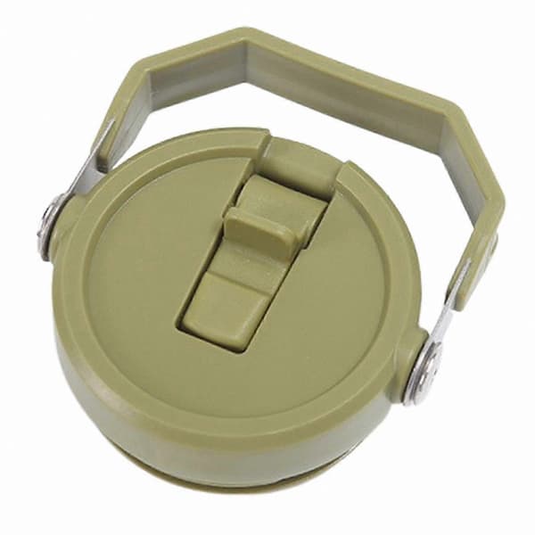 Läckagesäkert sugrörslock för Stanley 20oz 30oz mugglock Green 1pc