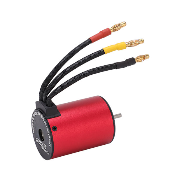 S3650 5200KV harjaton vedenkestävä moottori 4-napainen 12-urainen RC-auton moottorivaruste 1/10 kauko-ohjattavalle autolle