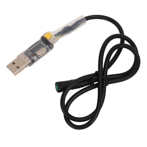 Elcykel USB programmeringskabel Plast 5-pin hona USB2.0 Plug Mid Drive Motor Programmeringskabel för BBS01 motor