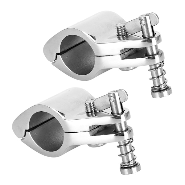 2 kpl Teräsbooti saranoidut yläleuat liukuvat merivarusteet Tip Style22mm/0.87in