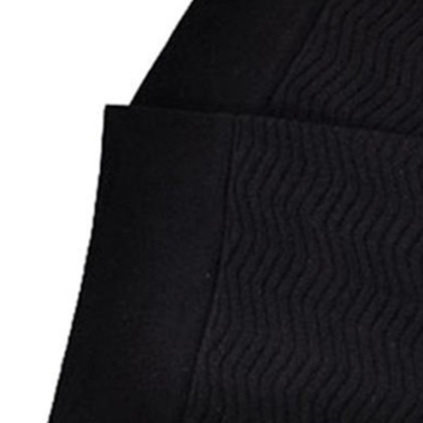 1 par slimmade armärmar Mjuk Bekväm Andas Elastisk Nylon Stor storlek Kompressionsarmformare Svart Fri storlek
