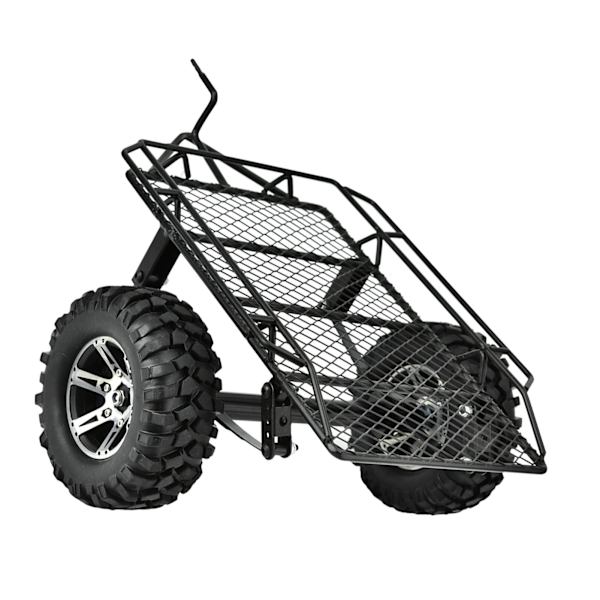 DIY Metal Trail Car Trailer Hopper för D90 / SCX10 / TRX-4 1/10 skala RC Crawler Car