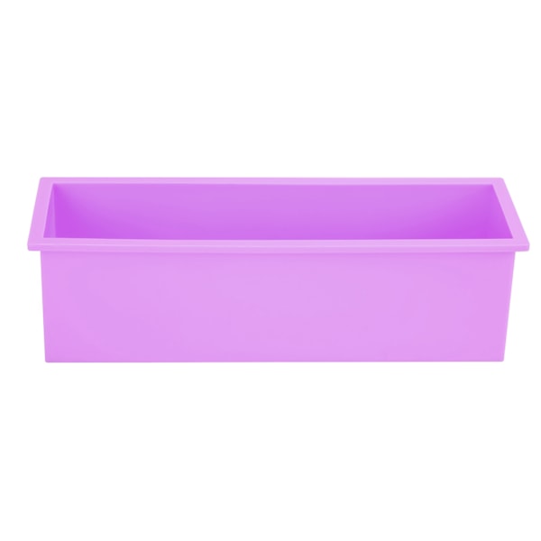 1200ML rektangulær silikone sæbeform DIY Toast Form Making Box Tool