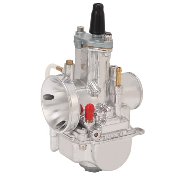 24 mm forgasser med karburator for 50cc-110cc ATV firhjuling motorsykkel Sølv