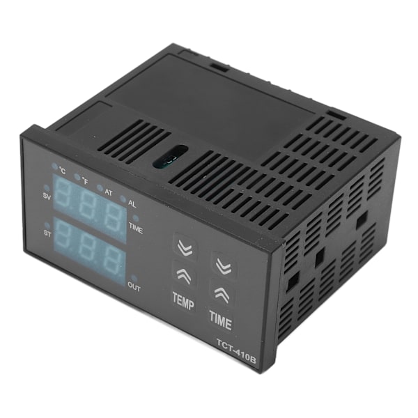 Digital temperaturregulator temperaturtid 2 i 1 digital displaytermostat för värmepressmaskin 100‑240V