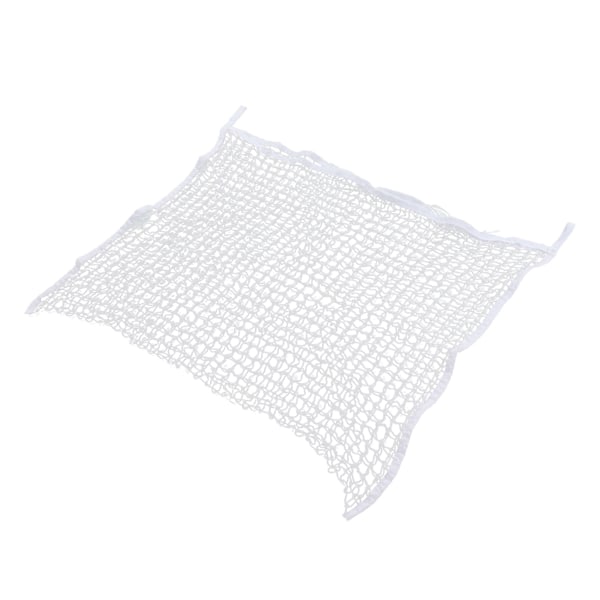 Hönätpåse PE vävt rep Mesh Hålpåse Hästar Slow Feeder Foderförvaringspåse Vit 120x90cm / 47,2x35,4in