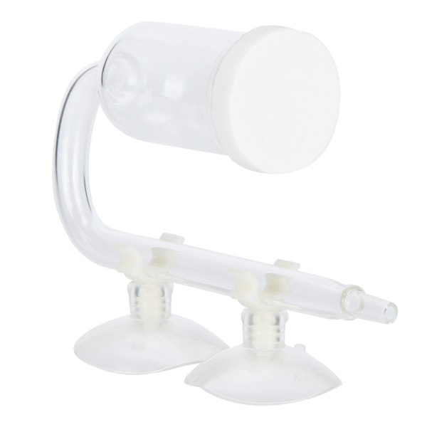 Akvarium Koldioxid Transparent Bubble Counter Raffinator CO2 Fish Tank Diffuser Liten
