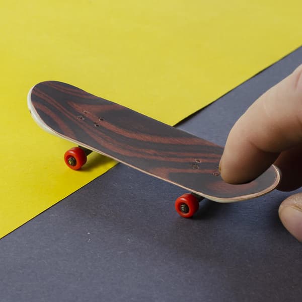 Fingerskateboarddäck i trä, lönn, gör-det-själv-greppbräda, utbyte, 5 st