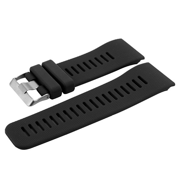 Silikon Urrem Byte til Armbåndsur, Passer til Garmin Vivoactive HR (Sort)