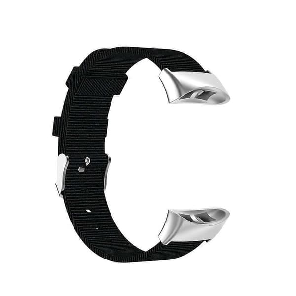 Nylonrem kompatibel med Forerunner 45-ur, holdbar rem [LD] Musta