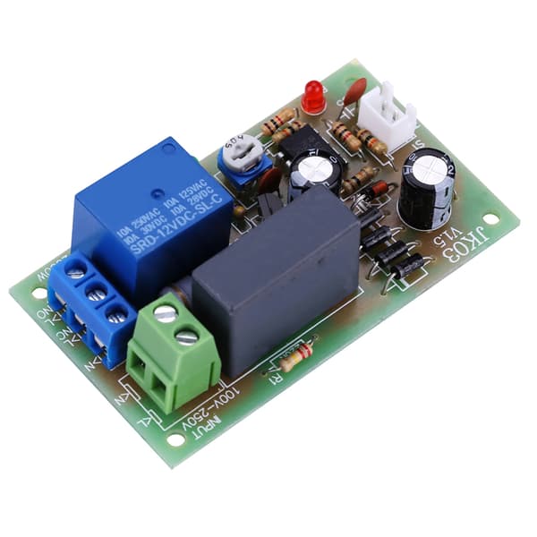 Trigger Timer Forsinkelses Switch Modul Sluk Board Justerbar Tid (1 Sek~5 Min)