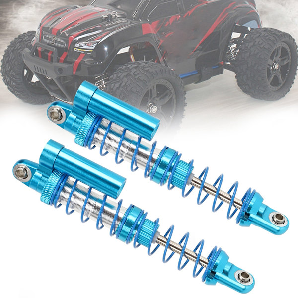 Metall Oljedamper Dobbelfjær Justerbar Oljebuffer Universal for 1/10 RC Crawler Bil 110 mm / 4,3 tommer