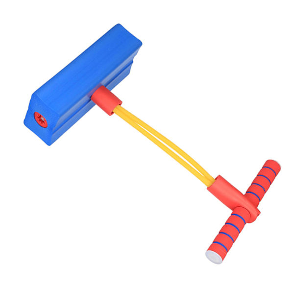 Foam Pogo Stick främja växande träningsbalans Lätt att greppa hoppleksak utomhus för Barn Blå