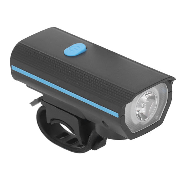 Sykkelfrontlys USB Oppladbar Sikker Vanntett Lys LED-sykkelhodelykt med 120db høyttaler for utendørs sykling