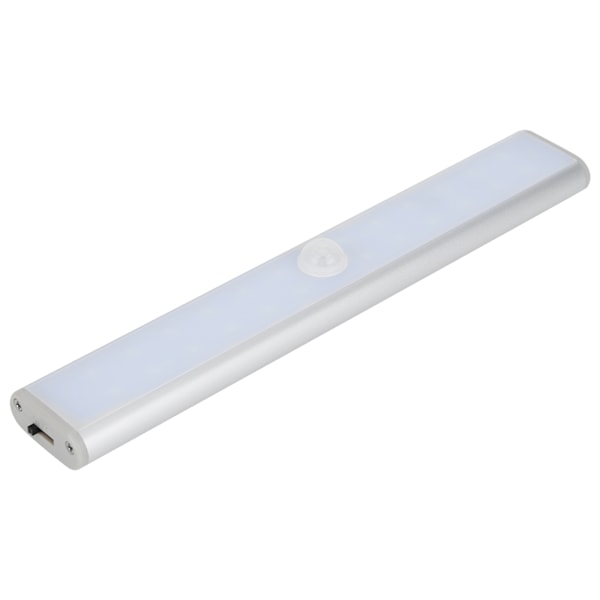 LED Bevægelsessensor Lys Skab Garderobe Lampe Under Skab Natlys USB Genopladelig 24 LED-chips