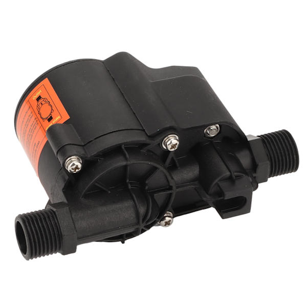 Vandtryk Boosterpumpe Fuldautomatisk Lavlyds Lille Bruser Booster Recirkulationspumpe DC 24V UK-stik 100‑240V