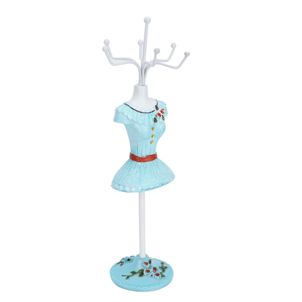 Damefigur Halskjede Stativ Smykke Organizer Display Stativ Roterende Avtakbar Oppbevaringsstativ2#