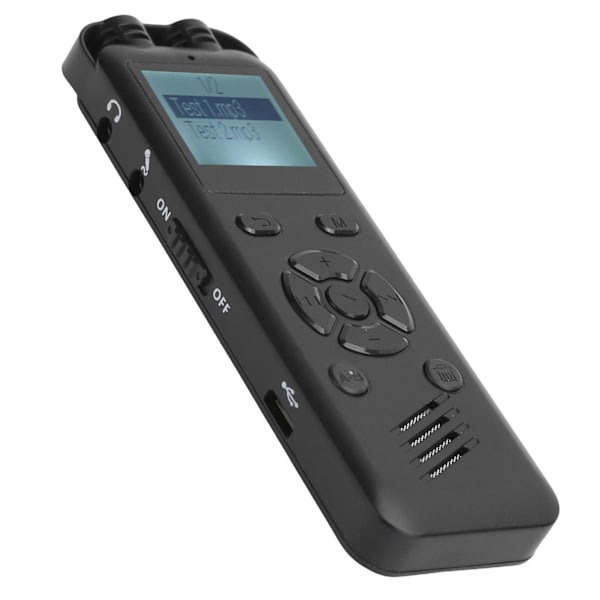 SK‑288 16 Gt:n Kannettava Ammattimainen Digitaalinen Äänen/Äänen Tallennin MP3-Musiikkisoitin LED-Näyttö