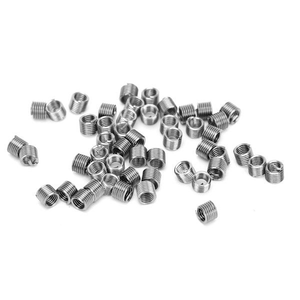 50 kpl Kierteinen sisäpuolinen kierre M3.5 x 0.6 kierteinen suojakotelo Ruuviholkki Korjausmutteri 1.5D